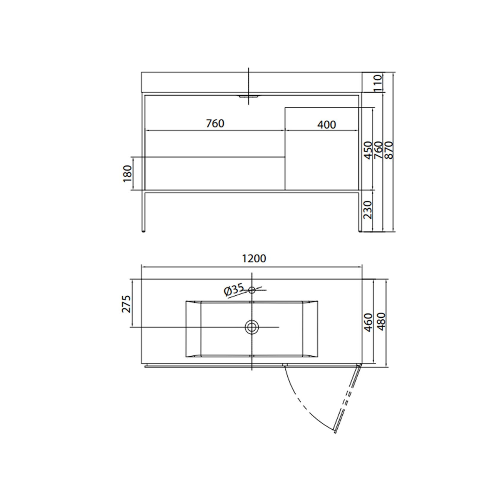 Parisi Vanity | Pure Frame gallery detail image