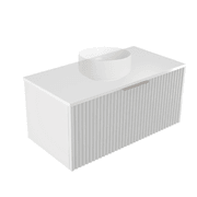 Pettine 900 Single Centre Bowl Wall Vanity gallery detail image
