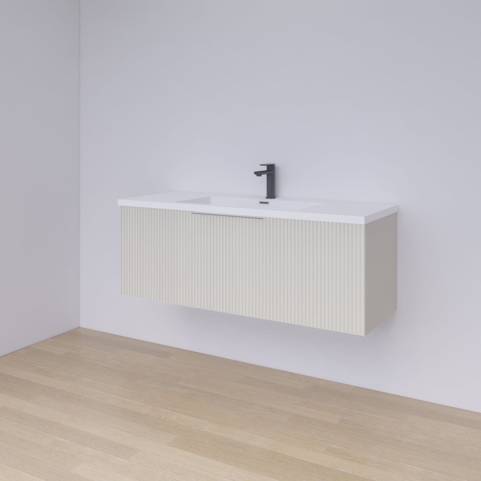 Code Piper 1200 Single Drawer Vanity Range - 2 Colours gallery detail image