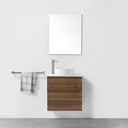 Soft Solid Slim Wall-Hung Vanity, 2 Drawers gallery detail image
