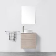 Soft Solid Slim Wall-Hung Vanity, 2 Drawers gallery detail image