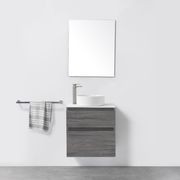 Soft Solid Slim Wall-Hung Vanity, 2 Drawers gallery detail image