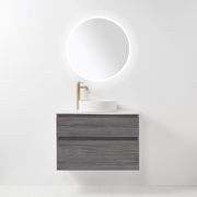 Soft Solid Slim Wall-Hung Vanity, 2 Drawers gallery detail image