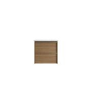 Aulic Venetta Framed Wall Hung 600m Harvest Oak Cabinet gallery detail image