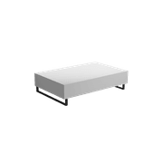 Wall Mount Slab 900 x 460 x 120mm Matte White Stone gallery detail image