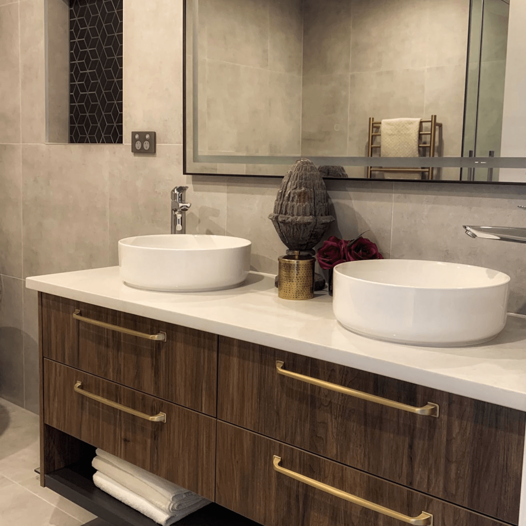 BATHROOM WALL HUNG VANITY 4 DRAWERS gallery detail image