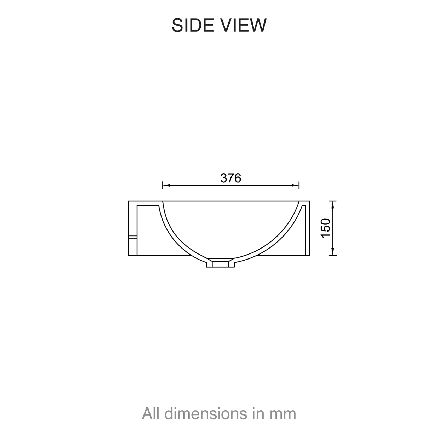 Corian® Vanity Top & Basin 338W gallery detail image