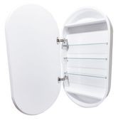 Code Neo Oval Round Mirror Cabinet 500 X 950mm gallery detail image