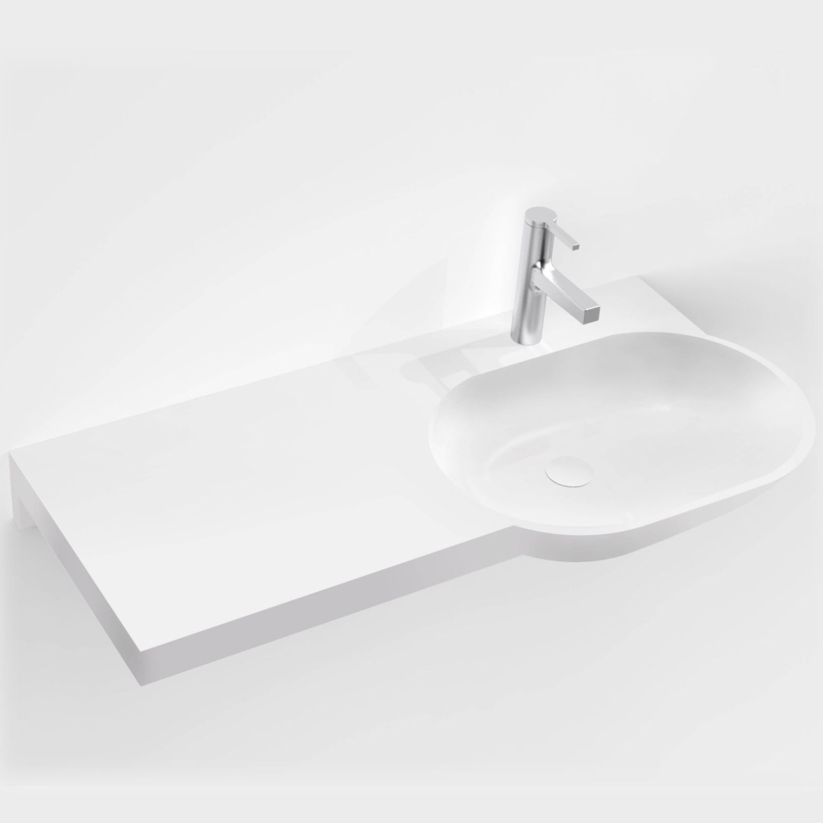 Corian® Vanity Top & Basin PWD 920R gallery detail image