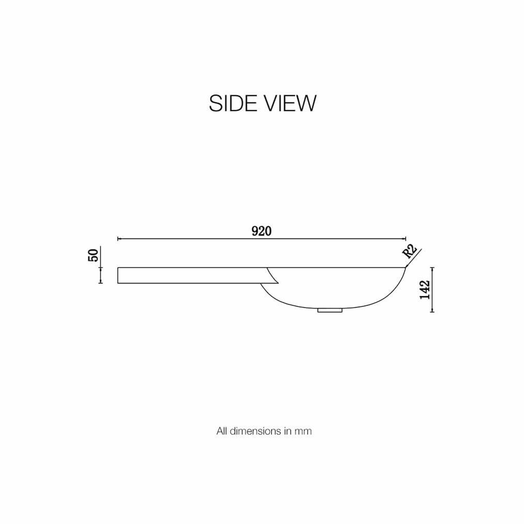 Corian® Vanity Top & Basin PWD 920R gallery detail image