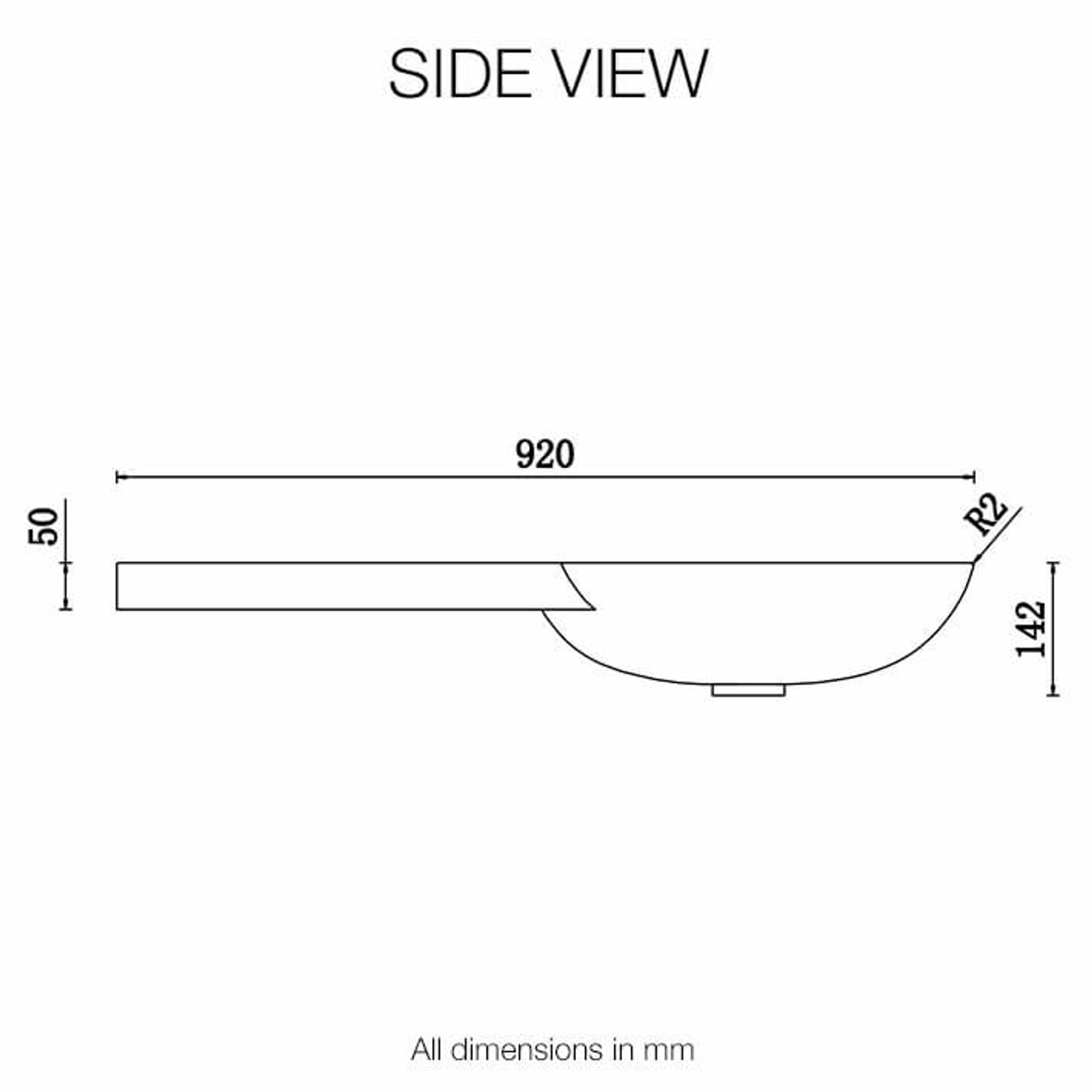 Corian® Vanity Top & Basin PWD 920R gallery detail image