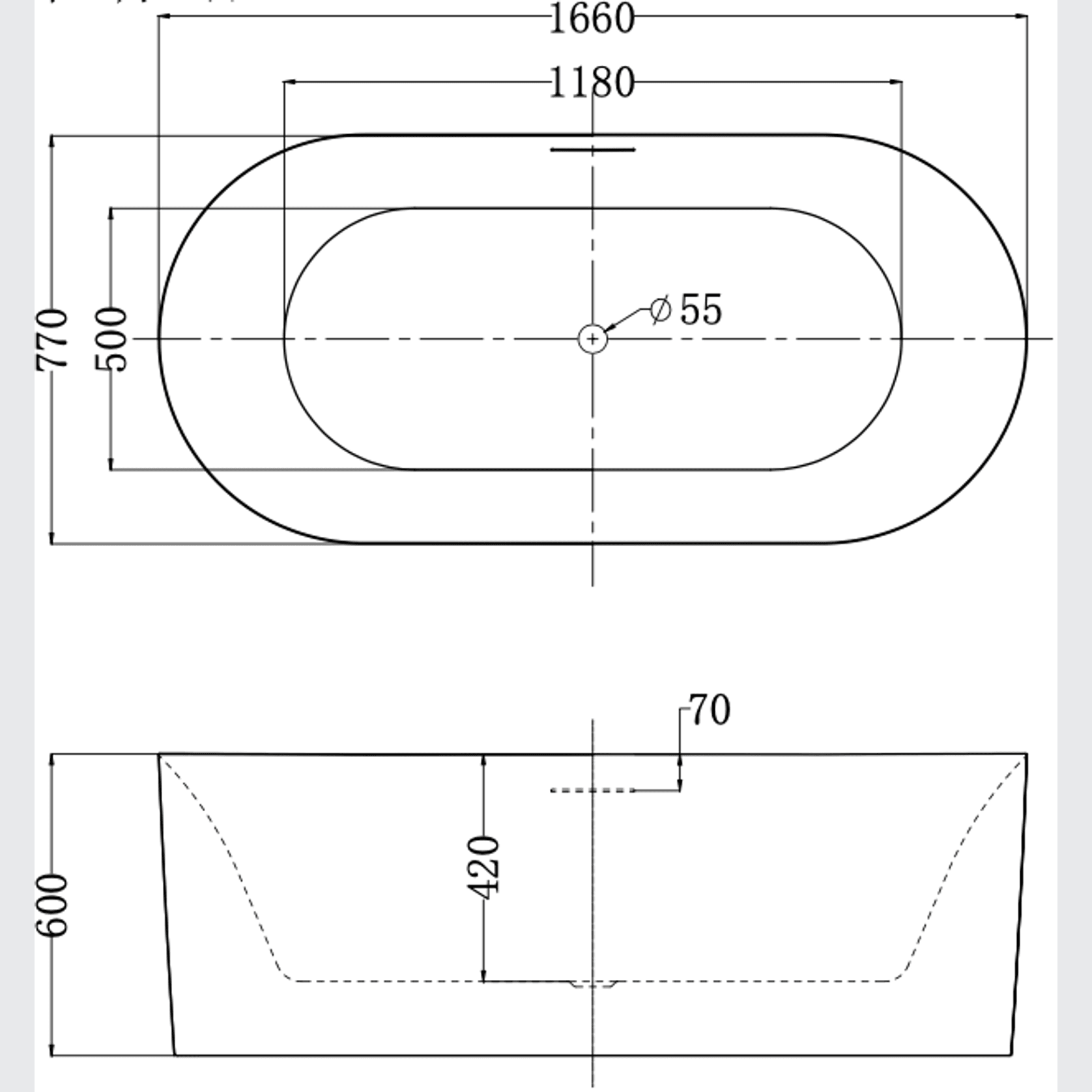 Grace Freestanding Bath gallery detail image