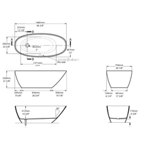 Mozzano II Freestanding Bath gallery detail image