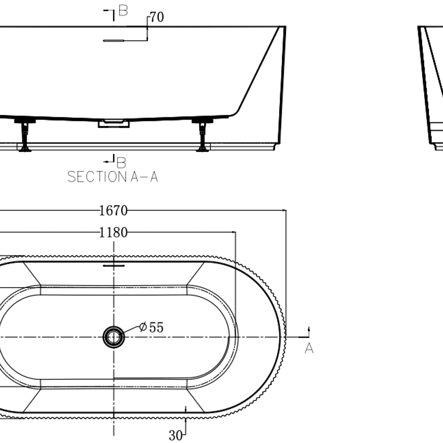 Opal Freestanding Bath gallery detail image