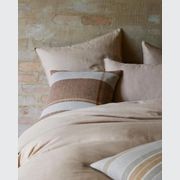 Ravello Linen Fitted Sheet - Shell | Weave Home Bed Linen gallery detail image