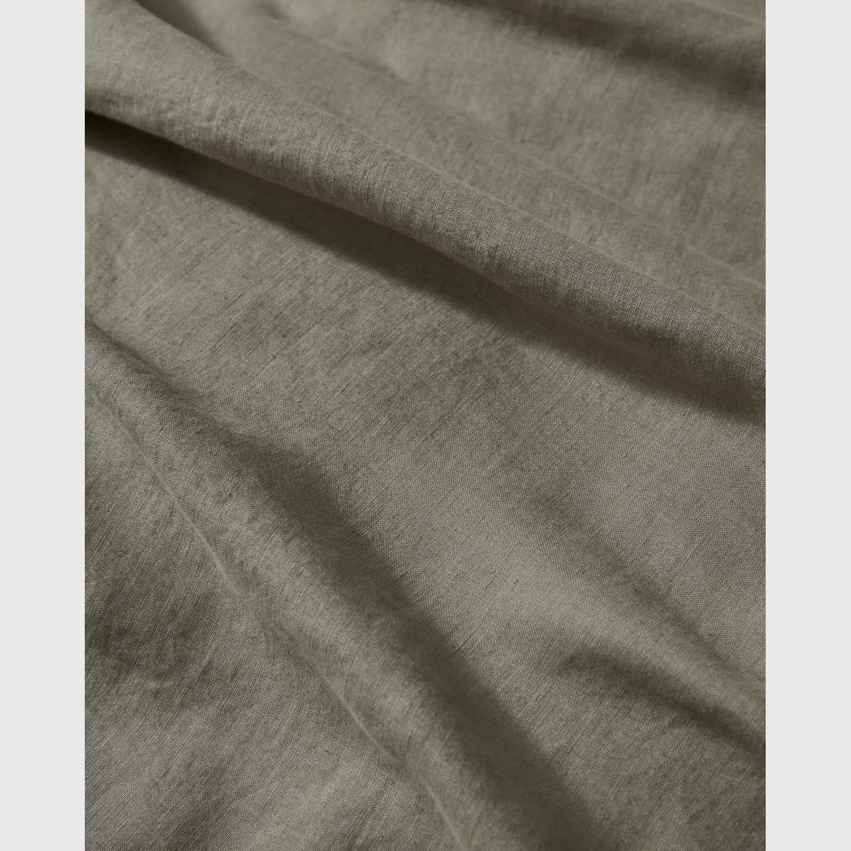 Ravello Linen Flat Sheet - Caper | Weave Home Bed Linen gallery detail image