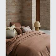 Ravello Linen Flat Sheet - Biscuit | Weave Home Bed Linen gallery detail image