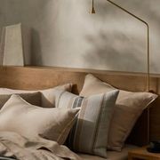 Ravello Linen Flat Sheet - Shell | Weave Home Bed Linen gallery detail image