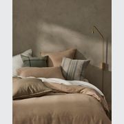 Ravello Linen Flat Sheet - Shell | Weave Home Bed Linen gallery detail image