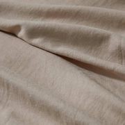 Ravello Linen Fitted Sheet - Shell | Weave Home Bed Linen gallery detail image
