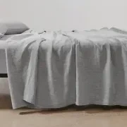 Belgian Linen Flat Sheets gallery detail image
