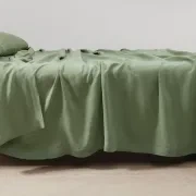 Belgian Linen Flat Sheets gallery detail image