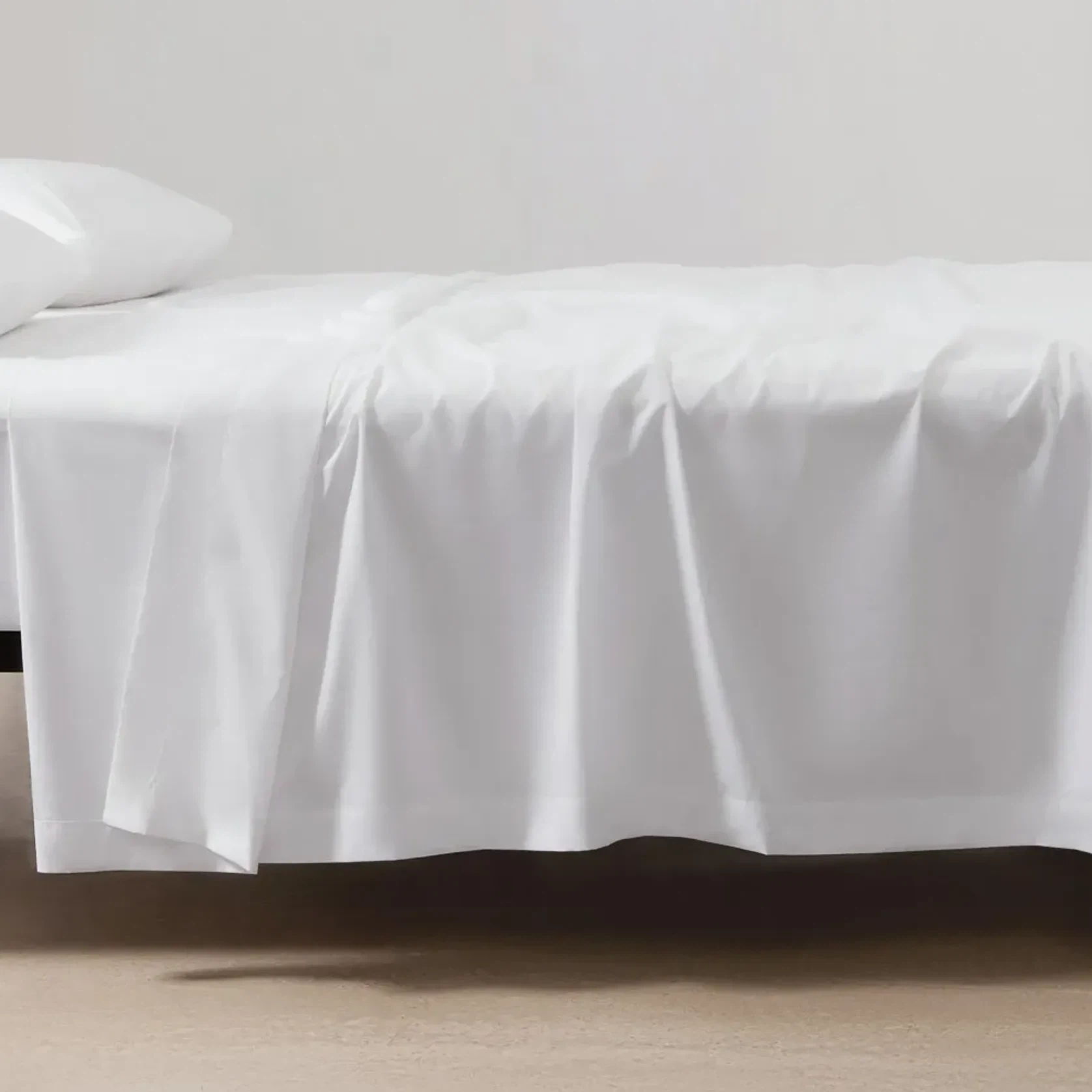 Cotton Percale Flat Sheets gallery detail image