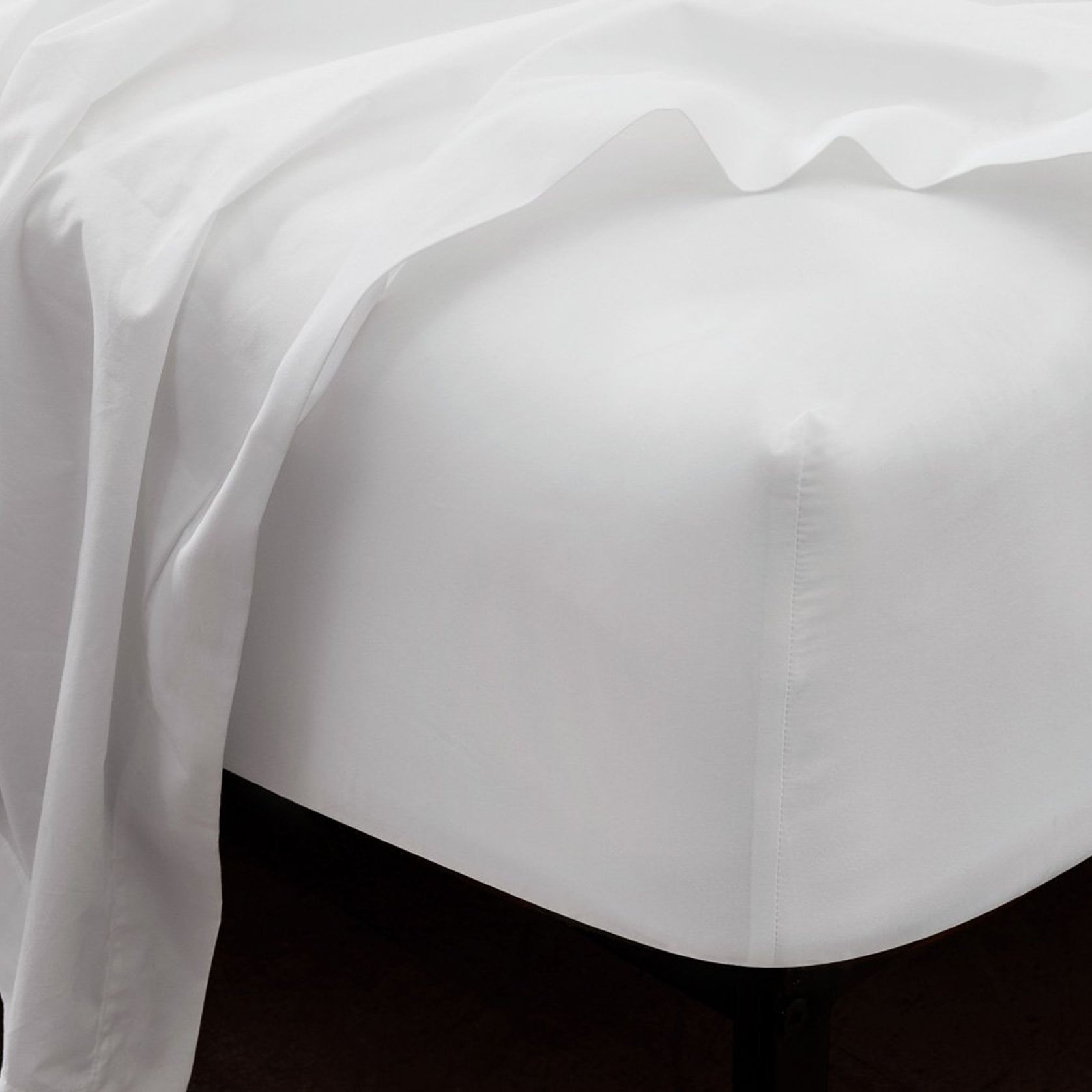 Cotton Percale Fitted Sheets gallery detail image