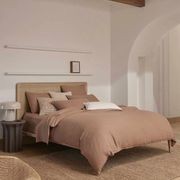Ravello Linen Flat Sheet - Biscuit | Weave Home Bed Linen gallery detail image