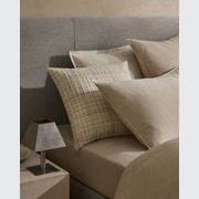 Ravello Linen Flat Sheet - Bone | Weave Home Bed Linen gallery detail image