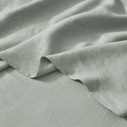 Ravello Linen Quilt Cover - Sage | Weave Home Bed Linen gallery detail image