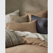 Ravello Linen Flat Sheet - Shell | Weave Home Bed Linen gallery detail image