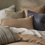 Ravello Linen Flat Sheet - Shell | Weave Home Bed Linen gallery detail image