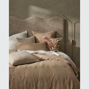 Ravello Linen Flat Sheet - Shell | Weave Home Bed Linen gallery detail image