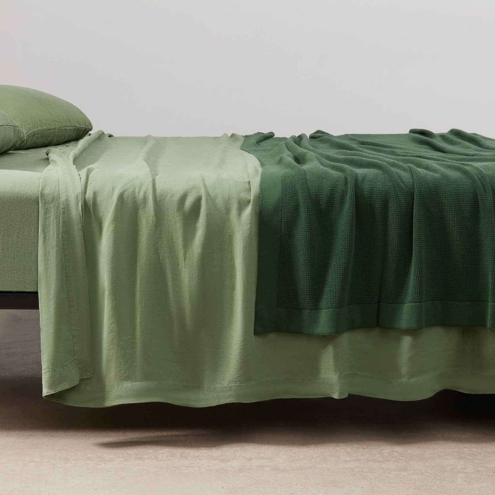 Belgian Linen Flat Sheets gallery detail image