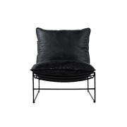 Leonardo Leather Lounge Chair gallery detail image