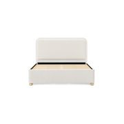 Lanore Queen 2 Drawer Storage Bed Frame | Canvas Ivory gallery detail image