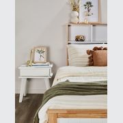 Myer King Single Bed with Trundle | Natural Hardwood gallery detail image