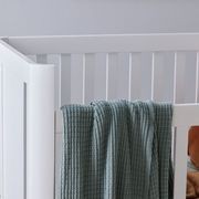 Aster Hardwood Baby Cot | White gallery detail image