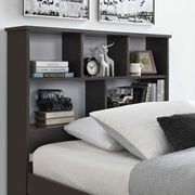 Myer Grey Single Bed with Storage | Hardwood Frame gallery detail image