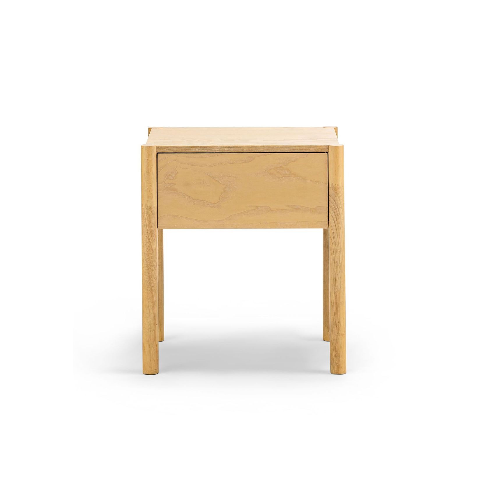 Zyler 1 Drawer Bedside Table | Light Ash gallery detail image