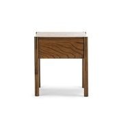 Zyler 1 Drawer Bedside Table | Dark Ash gallery detail image