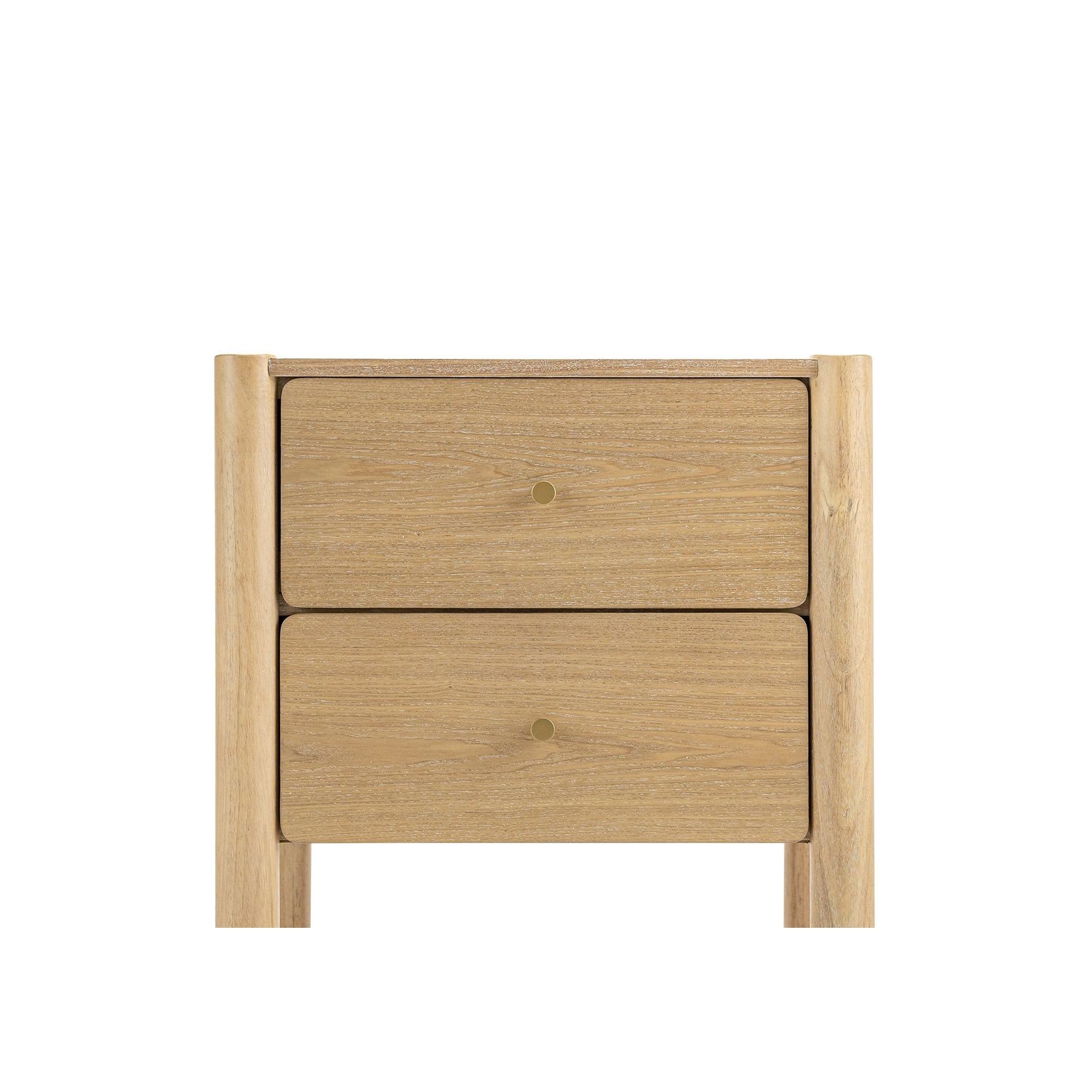 Levi 1 Drawer Bedside Table | Natural Ash gallery detail image