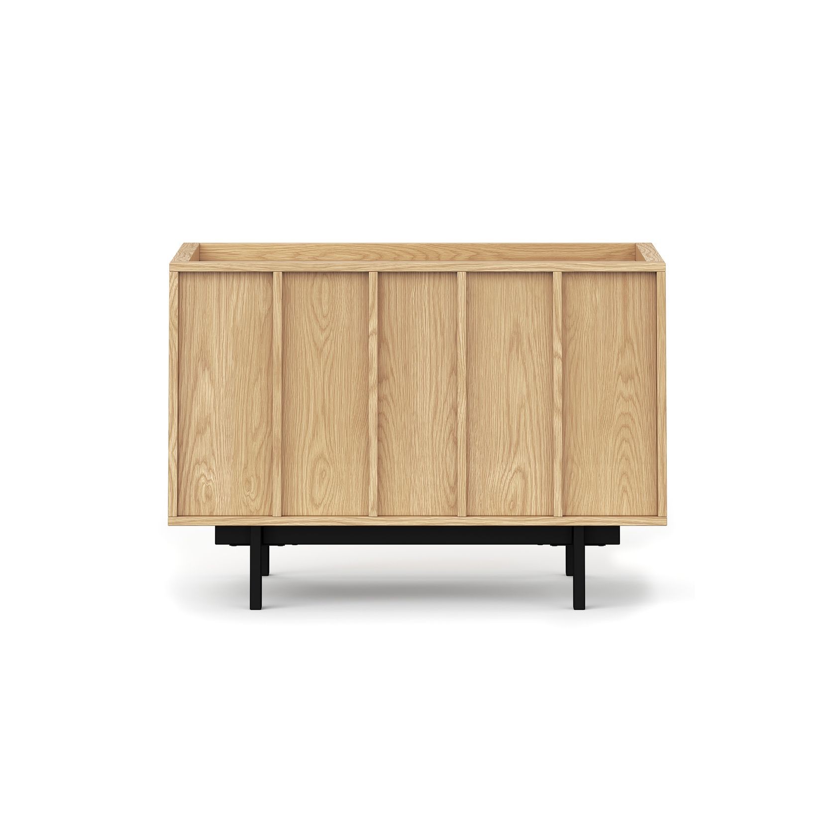 Linea 1 Drawer Bedside Table | Natural Oak gallery detail image