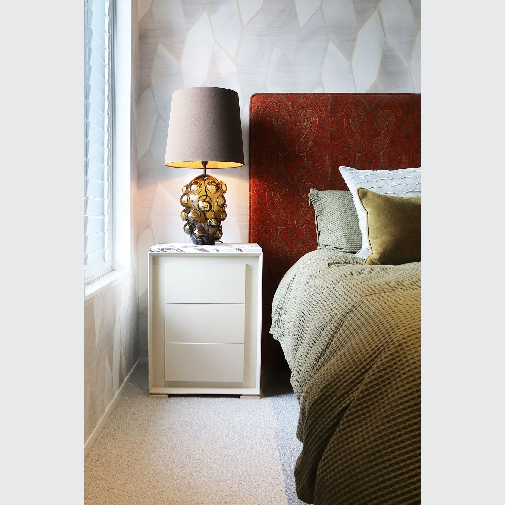 Custom Zurich Bedside gallery detail image