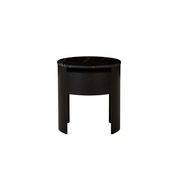 Oberon Crescent Marble Bedside gallery detail image