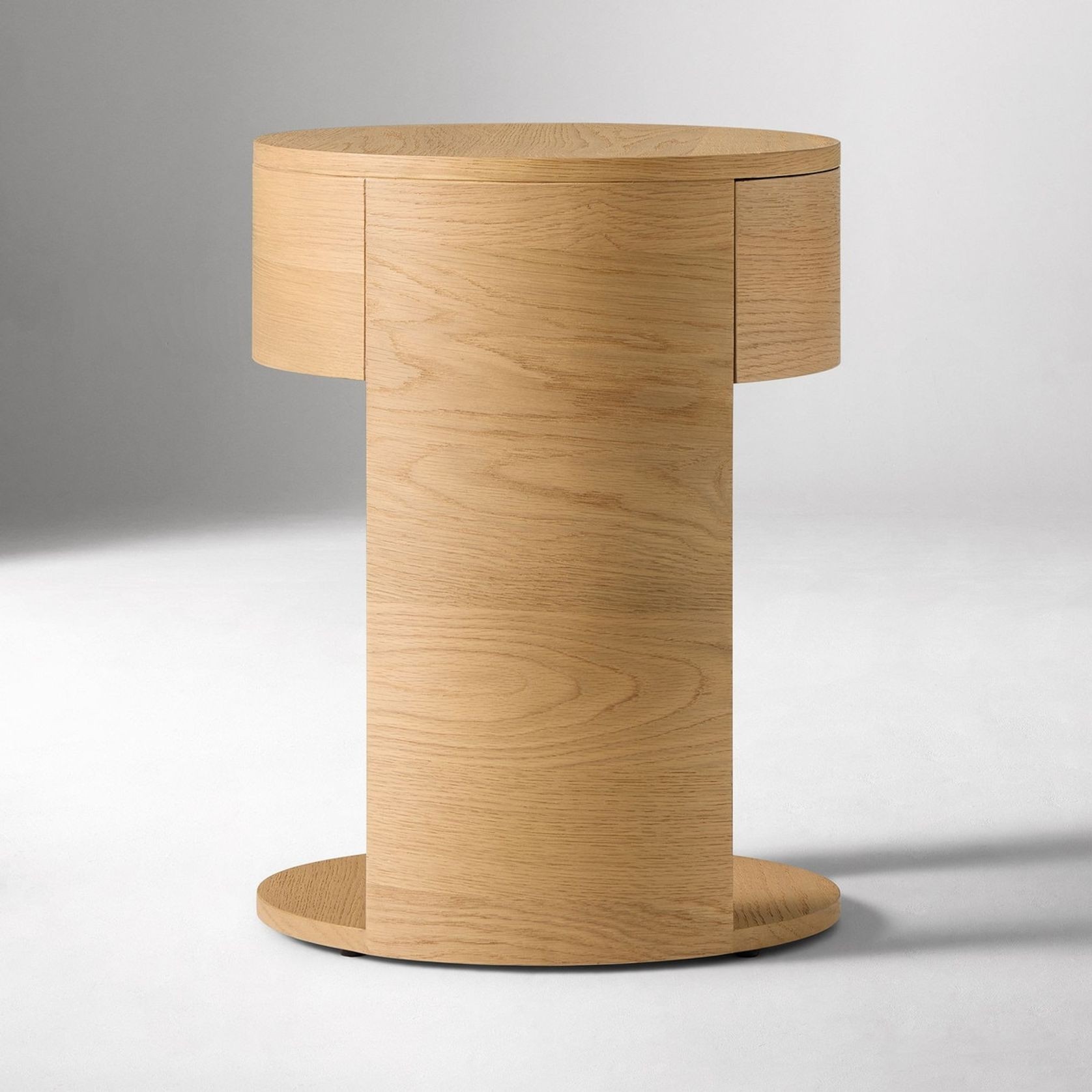 Claremont Round Bedside Table gallery detail image