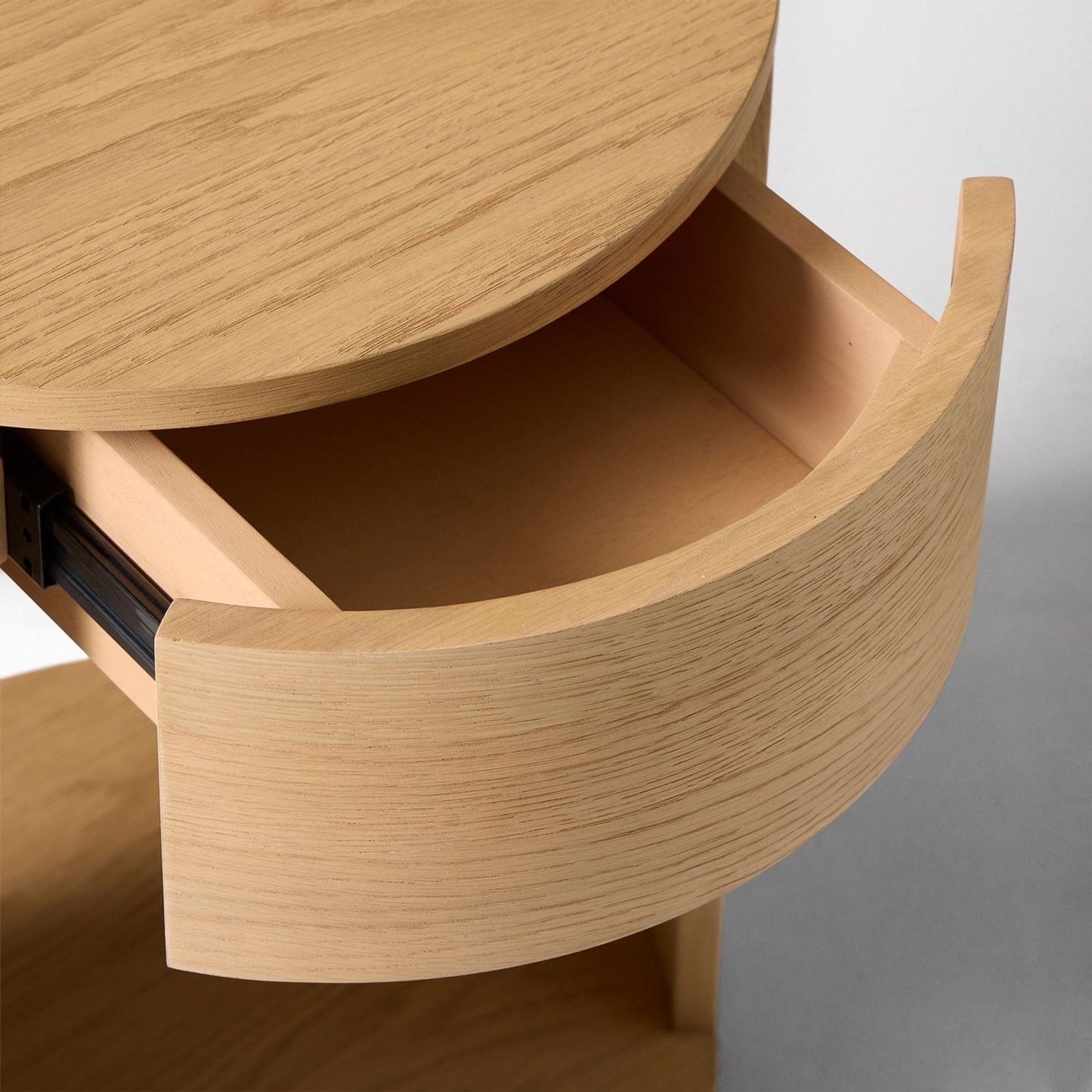 Claremont Round Bedside Table gallery detail image