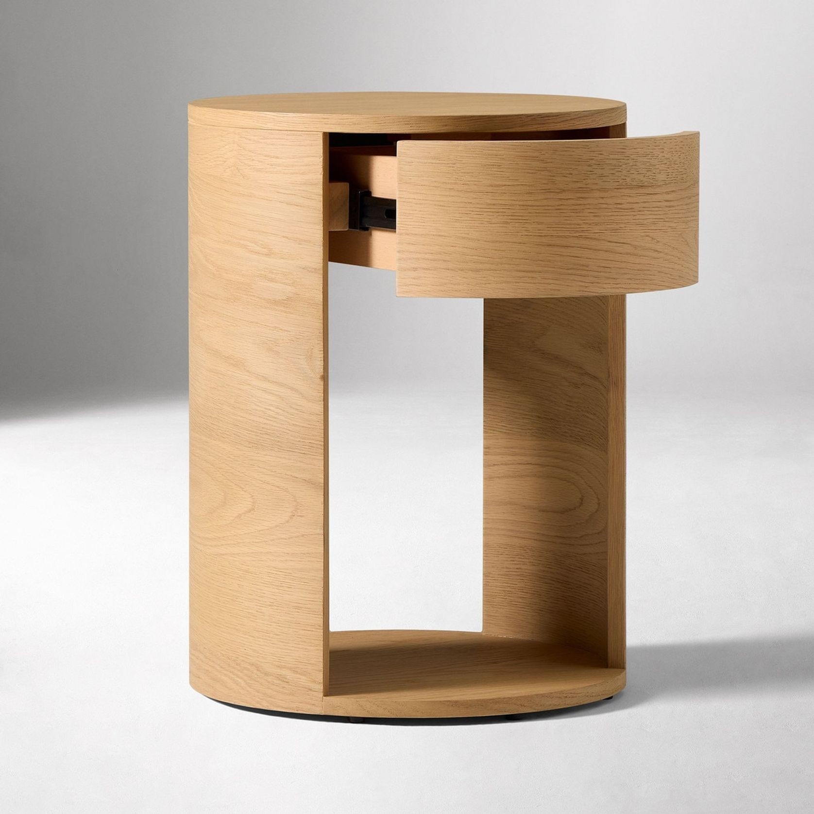 Claremont Round Bedside Table gallery detail image