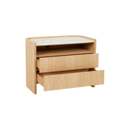 Elsie Two Drawer Bedside gallery detail image